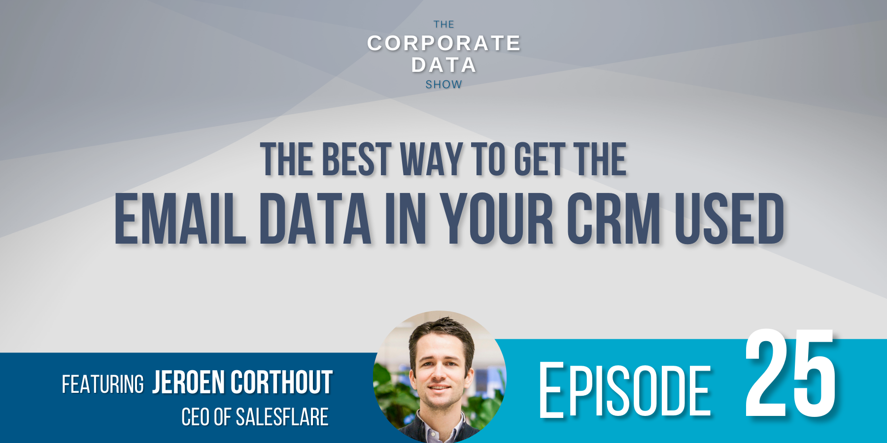 The bet way to get the email data in your CRM used